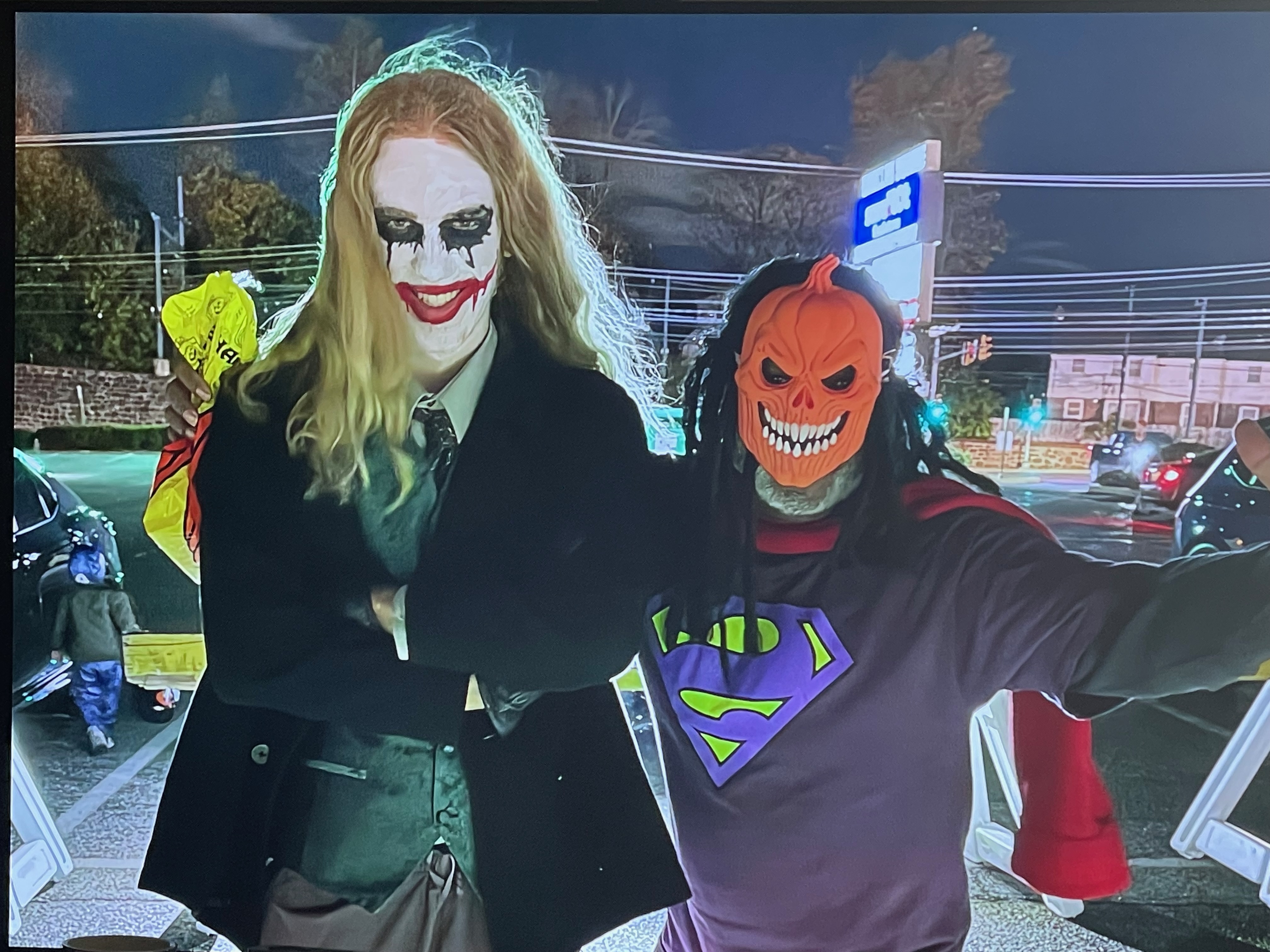 Halloween 2025 Joker and Bizarro CosPlay